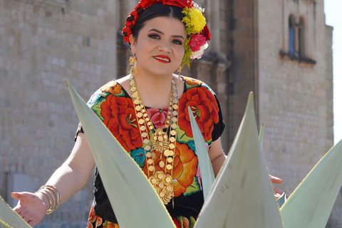 Show off your beauty wearing a typical Oaxacan costume + photo session