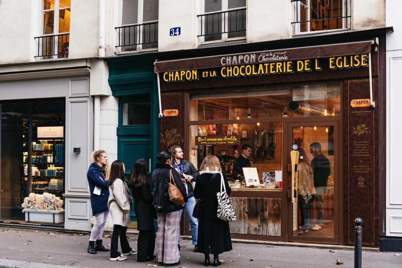 Paryż: Wycieczka piesza z degustacją czekolady i cukierni
