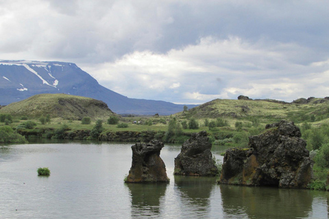 From Akureyri: Diamond Circle Tour with Waterfalls