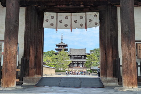 From Osaka: Horyuji Temple and Mount Ikoma Day Tour