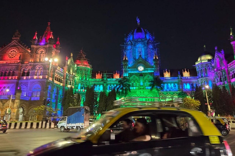 Mumbai Night Tour: Colaba, CSMT, Marine Drive & Night Club