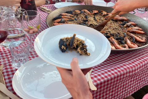 Barcellona: Masterclass di cucina sulla paella sul tetto