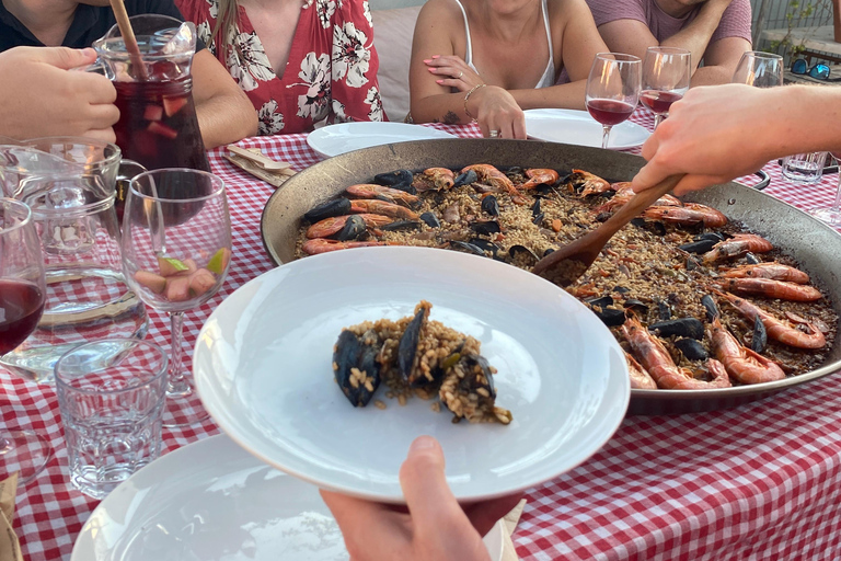 Barcellona: Masterclass di cucina sulla paella sul tetto