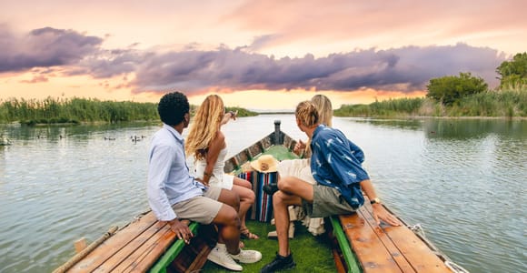 Valencia: Albufera Natural Park Tour with Boat Ride & Sunset