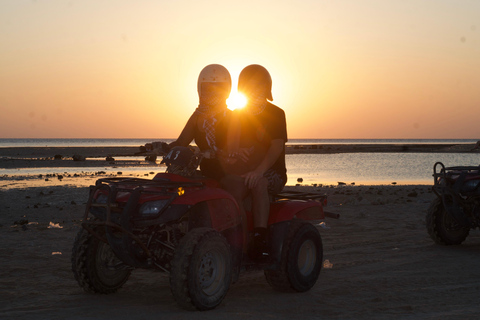 Hurghada: Sunrise Quad Bike & Blue Lagoon with Breakfast VIP Private Sunrise Quad Bike & pickup