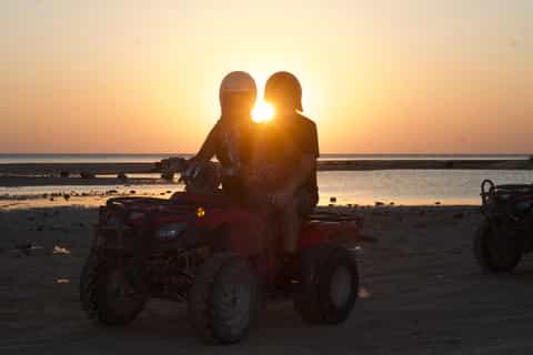 Hurghada : Quad au lever du soleil et lagon bleu avec petit-déjeuner