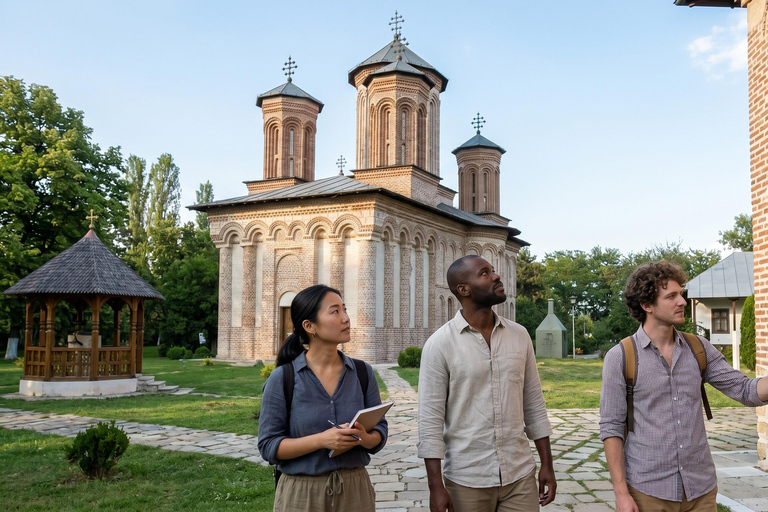 Bucharest : Dracula's Tomb and Slănic Prahova Salt Mine Tour COACH TOUR Audio guide in 24 languages