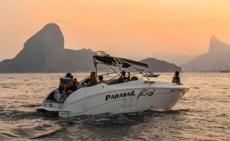 Rio de Janeiro: Private Schnellbootfahrt mit Barbecue
