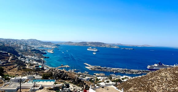 4-Hour Mykonos Sightseeing Tour in Spanish
