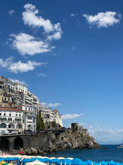 Rome: Relaxing History and Sea Day Trip to Pompeii &amp; Amalfi
