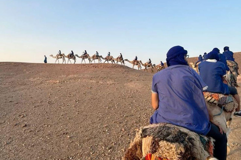 Marrakech: Camel & Quad Bike Tour with Sunset, Dinner & Show