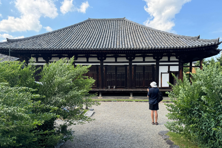 Nara: il Tempio Gangoji, patrimonio dell&#039;umanità, e la città vecchia di Naramachi