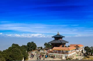 Kathmandu: Chandragiri-Seilbahn & Selbstexistenz (Swayambhu)