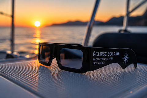 August 12th Eclipse at the Sanguinaires Islands: Sunset Cruise DEPARTURE FROM AJACCIO