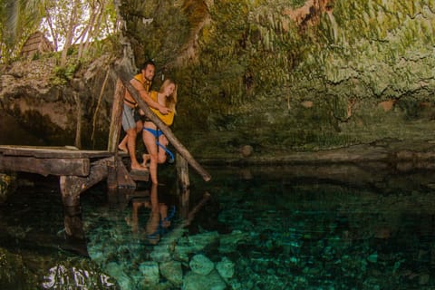 Cancun: Tulum Mayan Village, Cenote Adventure with Transport