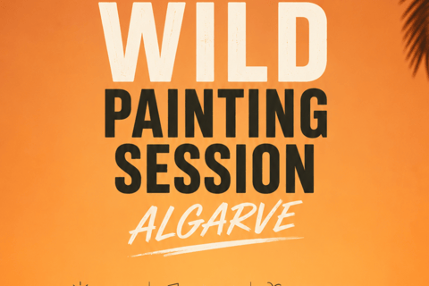 Sunset Beach Painting with Afro/RnB in Albufeira, Portugal