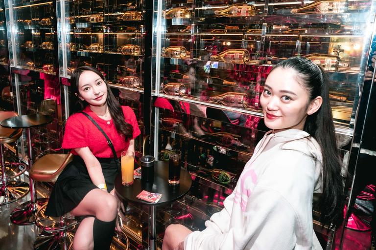 Tokyo: Cross Roppongi Karaoke Nightclub Ticket (For Foreign) Admission ticket + 2 drinks