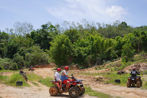 Phang Nga: ATV, Rafting, Zipline & Waterfall Adventure