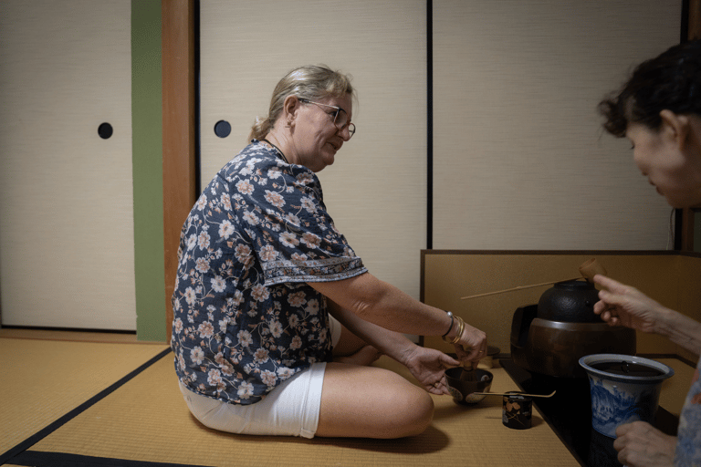 Kyoto: Theeceremonie ervaring in een kleine theesalon