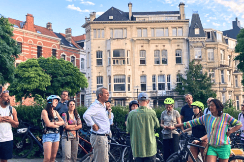 Brussels: Art Nouveau Bike Tour Tour en Français