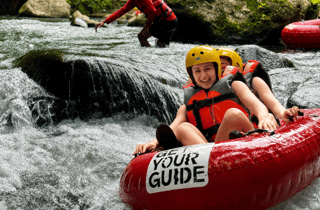 Ubud: Pakerisan Jungle River Tubing Abenteuer mit Mittagessen