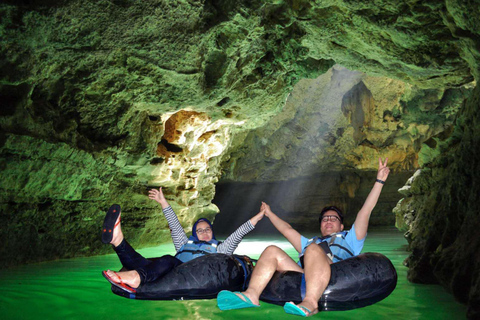 Yogyakarta: Nglanggeran ancient volcano &amp; Pindul cave tour