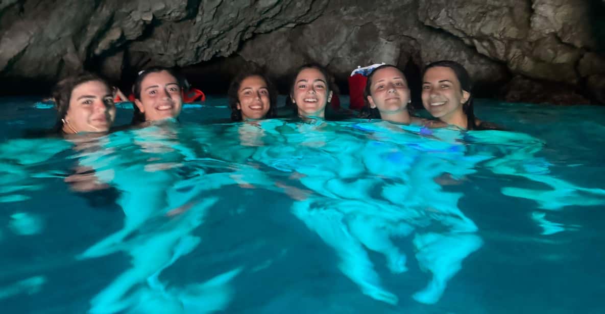 Blue Cave & 7 Caves Tour (4h) + Drinks & Snorkel — a boat tour from Dubrovnik, Croatia