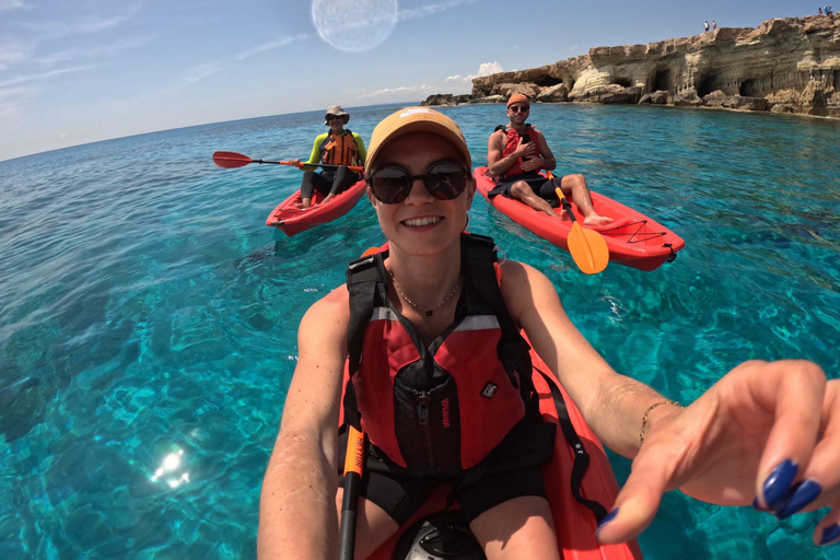 3-timmars Cape Greko Sea Caves guidad kajakpaddling