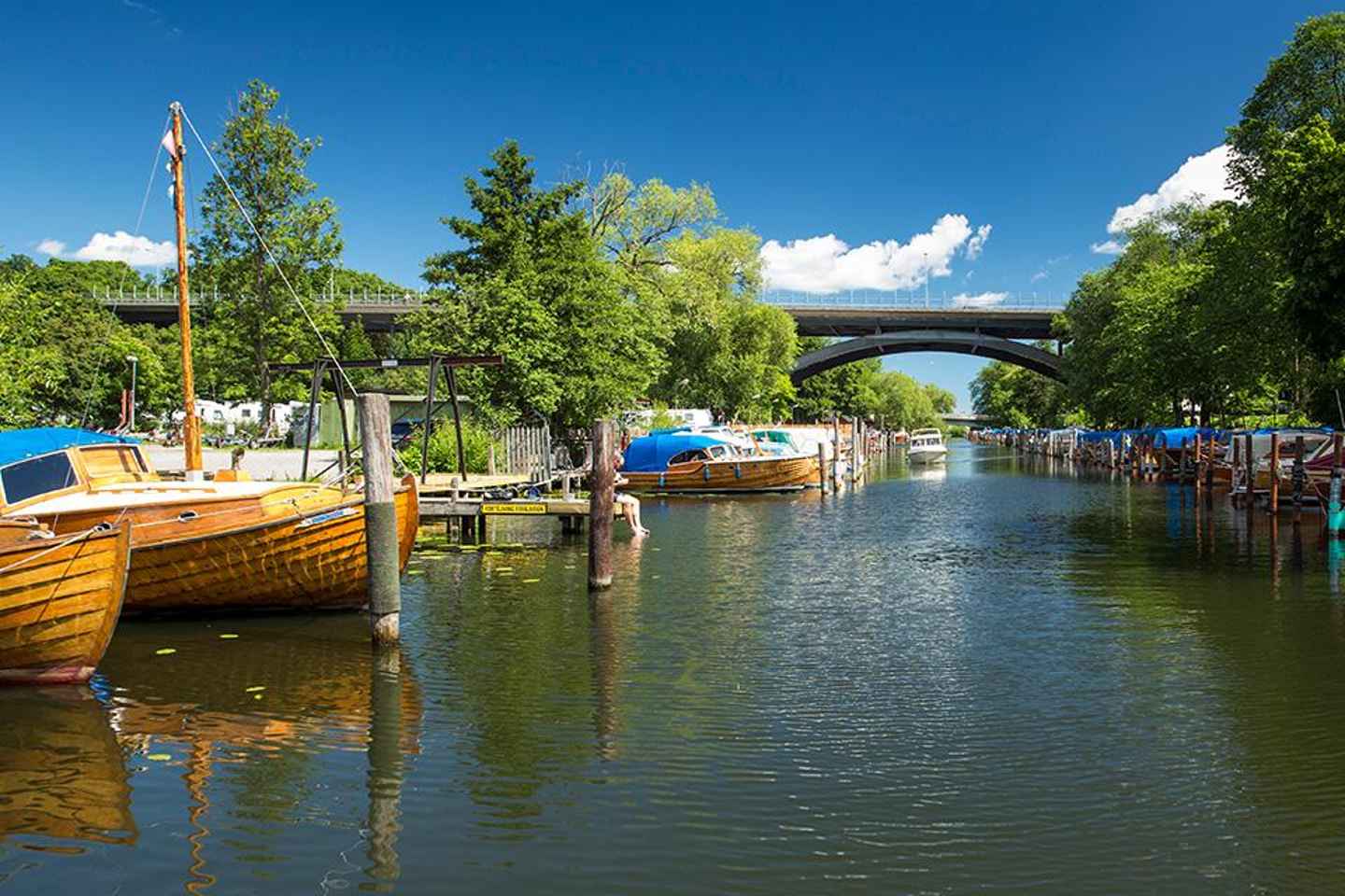 Стокгольм: экскурсия на лодке по каналам