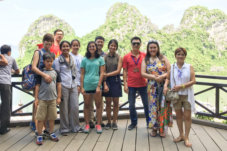 Depuis Hanoi : Croisière dans la baie d&#039;Halong avec déjeuner et transferts