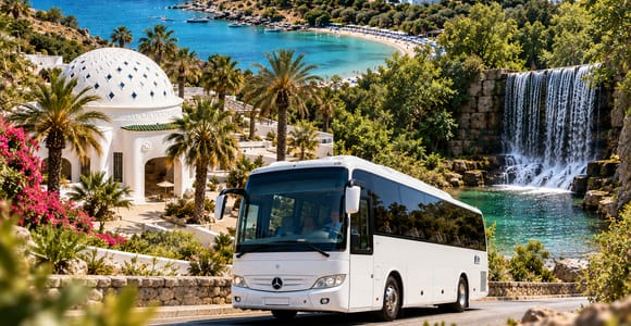 Rhodes: Lindos, Seven Springs & Kallithea Springs Bus Trip