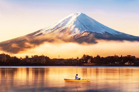 Mt.Fuji Kawaguchiko, Oshino Hakkai,Matcha-Herstellung 1-TagestourAbholung 8:30 Uhr Shinjuku West Exit