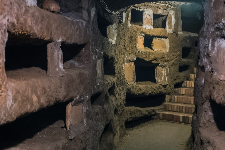Rome: Colosseum en Appian Way Catacomben Tour