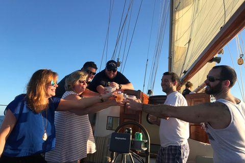 Key West: Classic Schooner Sail With Boutique Wines Sunset sail