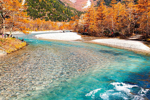 From Nagoya: Kamikochi & Matsumoto Private Transport Nagoya Transport Route | Up to 6 Guests
