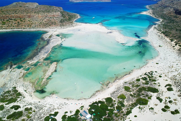 Depuis le port de Kissamos : croisière en bateau jusqu'à la lagune de BalosDu port de Kissamos à la lagune de Balos 10.30