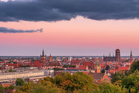 Gdansk: VIP City Tour Golf Cart 2h+Gradowa Hill View Point
