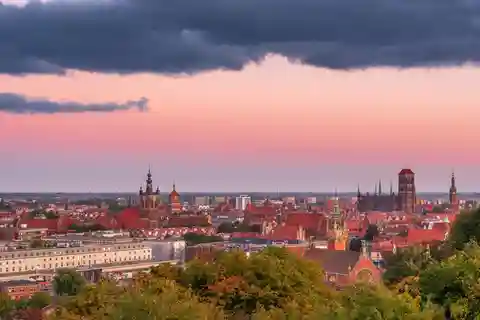 Gdansk: Tour de la ciudad VIP en carrito de golf 2h+Mirador de la colina de Gradowa