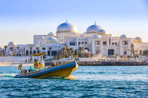 Abu Dhabi: Guidad sightseeingtur med motorbåtGuidad tur med motorbåt från Yas Bay