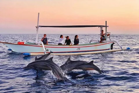 Lovina : Observation des dauphins, plongée avec tuba et visite des chutes d'eau