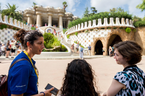 Barcelona - Park Guell Park Guell Guidad tur med hoppa över kön inträde