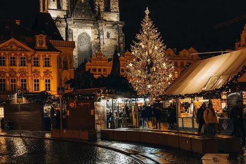 Prague : Visite des marchés de Noël avec guide régional