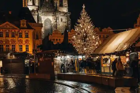 Praga: Wycieczka z lokalnym przewodnikiem po jarmarkach bożonarodzeniowych