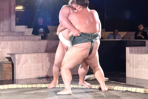 Tokyo: Sumo Entertainment with Japanese Meal at Tokyo Tower Front row VIP seats