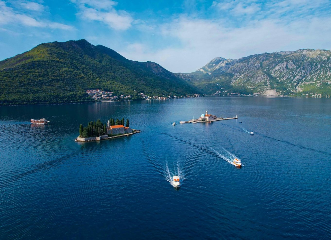 Fra Kotor: Bådtur til Perast og Lady of the Rock 1,5-2 timer