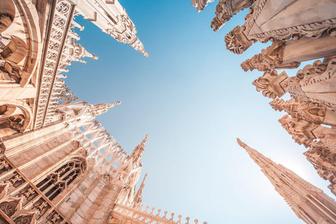 Milano: Piccolo gruppo - Castello, degustazione di gelati e tetto del Duomo