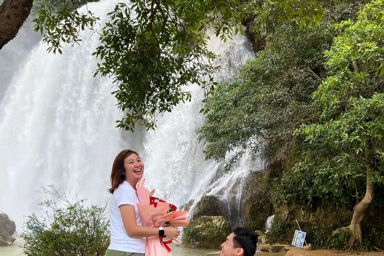 From Hanoi: Ban Gioc Waterfall - Angel Mountain Full-Day