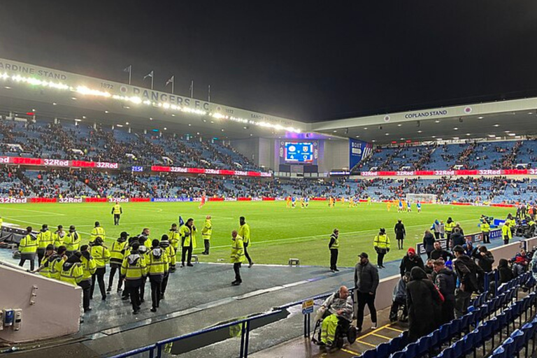 Rangers FC Match Ticket at Ibrox Stadium Gordon Ramsay VIP - Hospitality