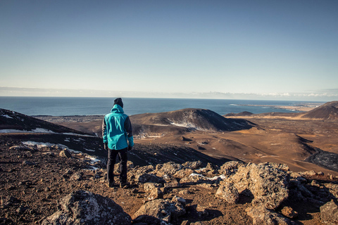 Reykjavík: Guidad eftermiddagsvandring till en ny vulkanplats