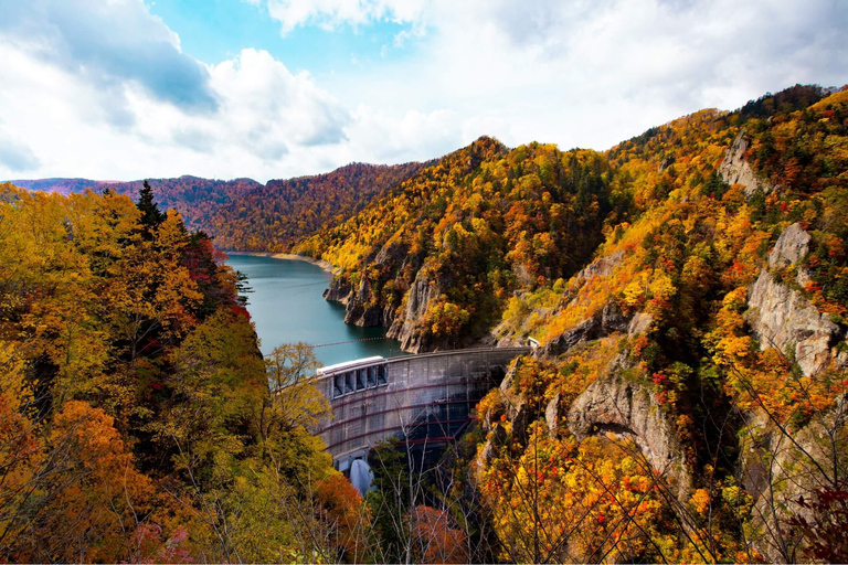 Sapporo: Hoheikyo Dam (丰平峡大坝), Jozankei & Outlet Tour